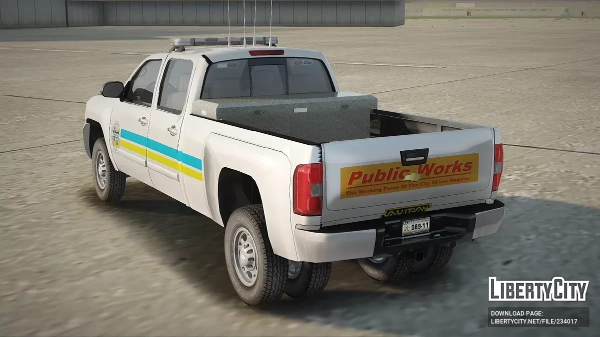 Chevrolet Silverado 2500HD Public Works Truck / GTA San Andreas
