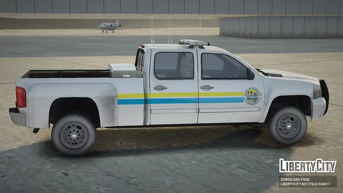 Chevrolet Silverado 2500HD Public Works Truck / GTA San Andreas