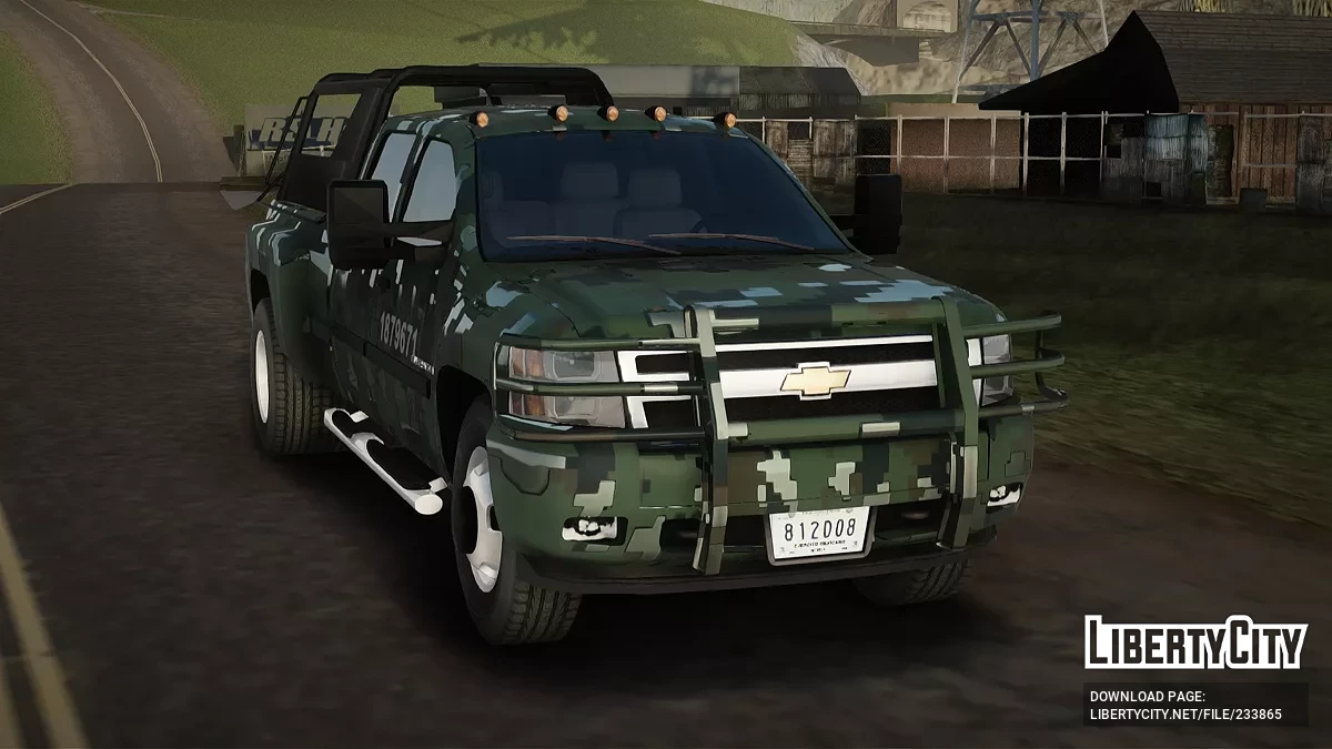 Chevrolet Silverado 3500 Military / GTA San Andreas