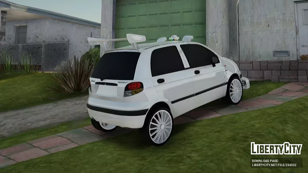 Chevrolet Matiz Taxi / GTA San Andreas