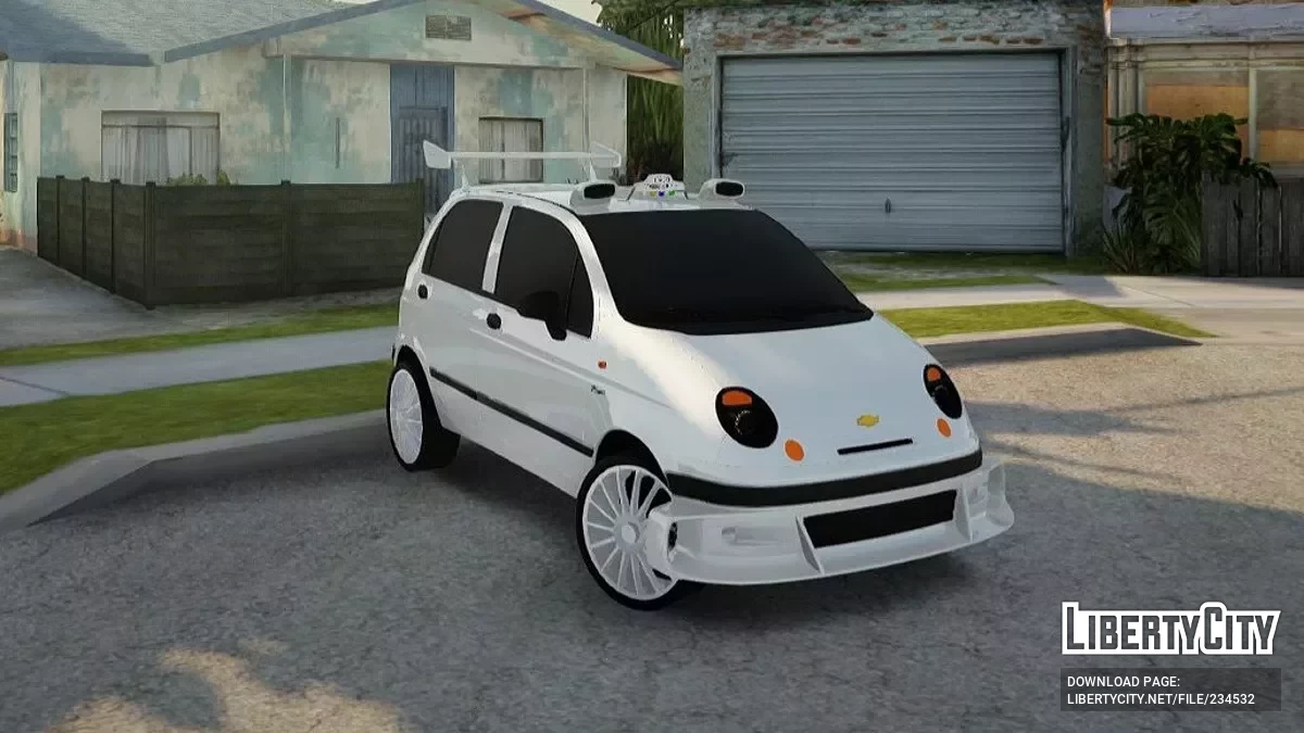 Chevrolet Matiz Taxi / GTA San Andreas