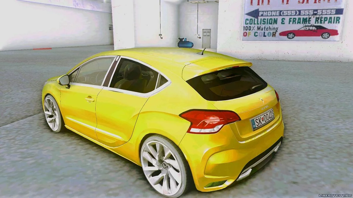 2011 Citroen DS4 Fixed Version / GTA San Andreas