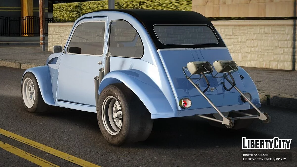 Citroen 2CV Drag Style Edition / GTA San Andreas