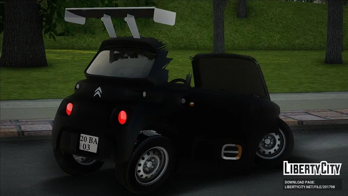Citroen Ami Cabrio / GTA San Andreas