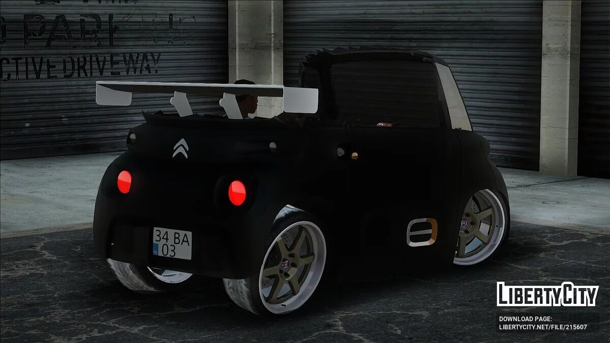 Modified Citroen Ami Cabrio / GTA San Andreas