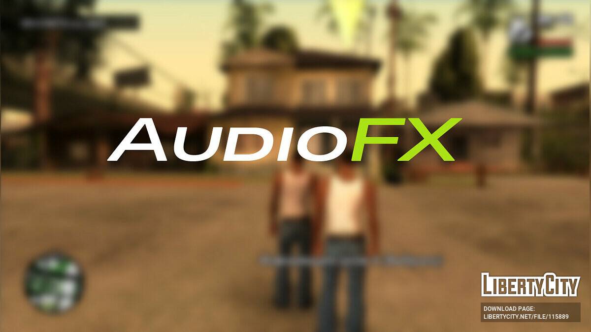 Скачать AudioFX v2.0 (DYOM Add-on) для GTA San Andreas