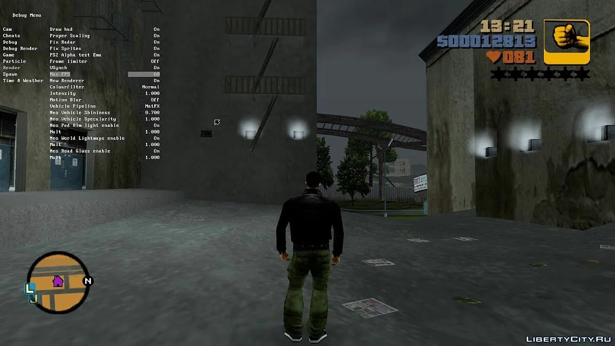 DebugMenu / GTA San Andreas