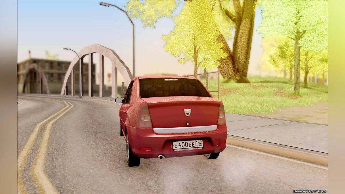 Dacia Logan 2008 GrayEdit / GTA San Andreas