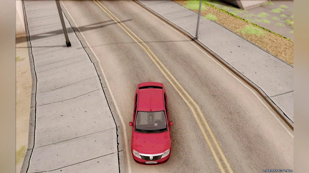 Dacia Logan 2008 GrayEdit / GTA San Andreas