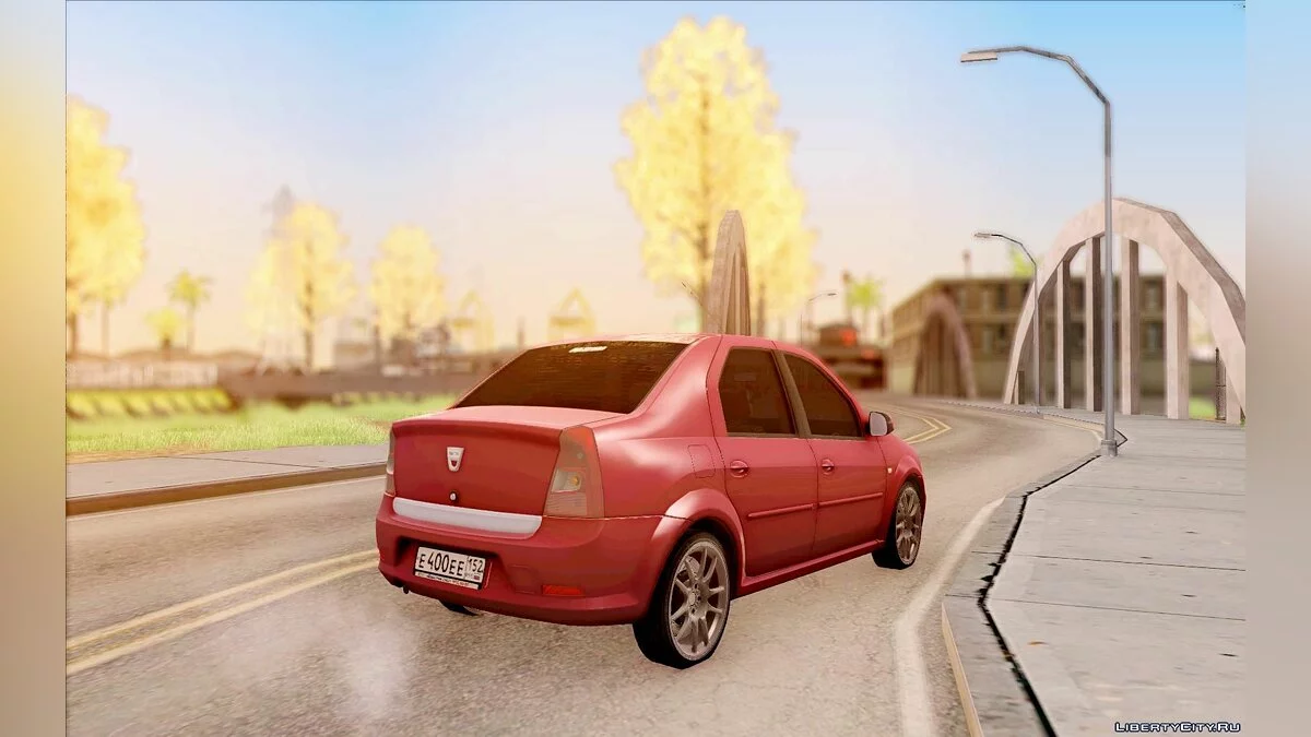 Dacia Logan 2008 GrayEdit / GTA San Andreas