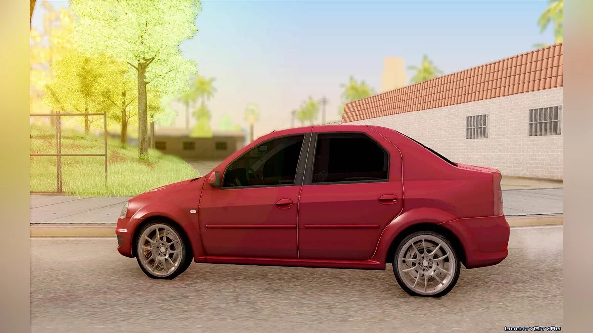 Dacia Logan 2008 GrayEdit / GTA San Andreas
