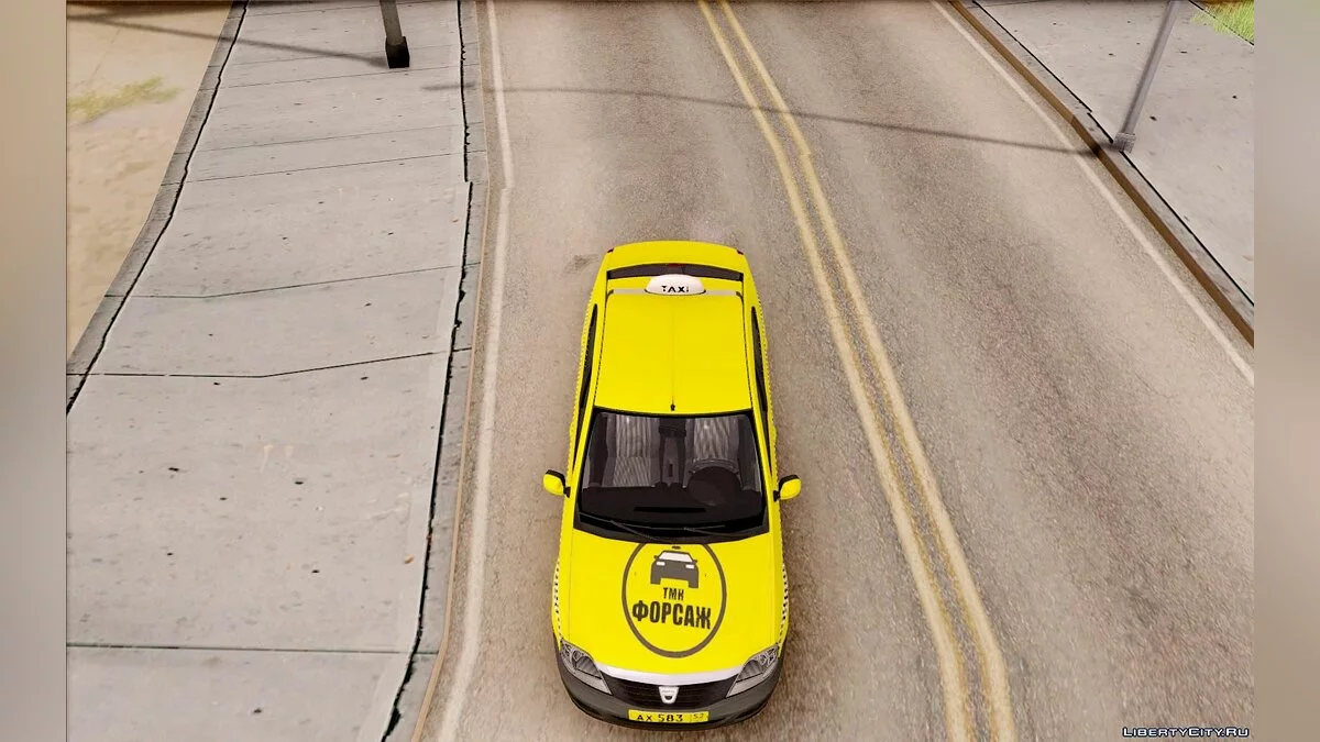 Dacia Logan 2008 Taxi / GTA San Andreas
