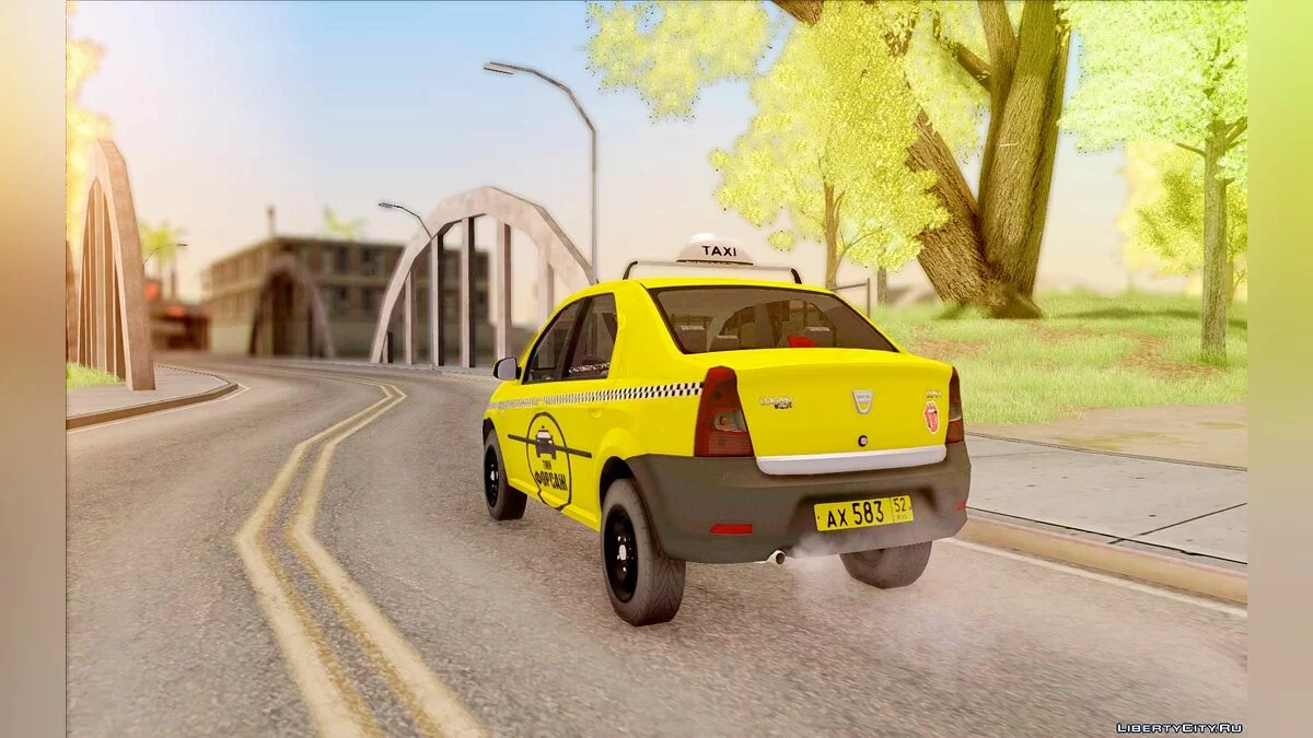Dacia Logan 2008 Taxi / GTA San Andreas