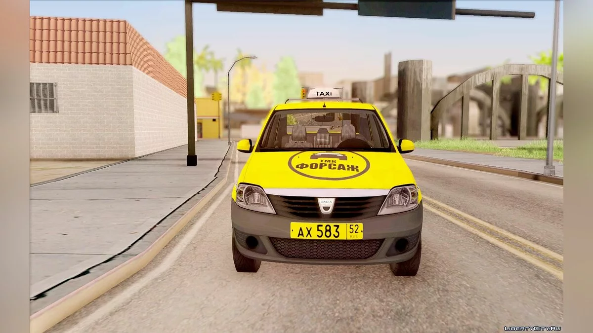 Dacia Logan 2008 Taxi / GTA San Andreas