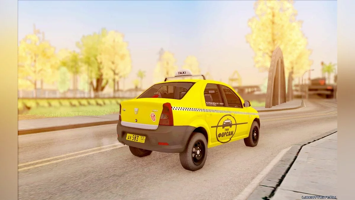Dacia Logan 2008 Taxi / GTA San Andreas