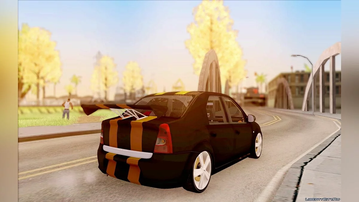 Dacia Logan Black Style / GTA San Andreas