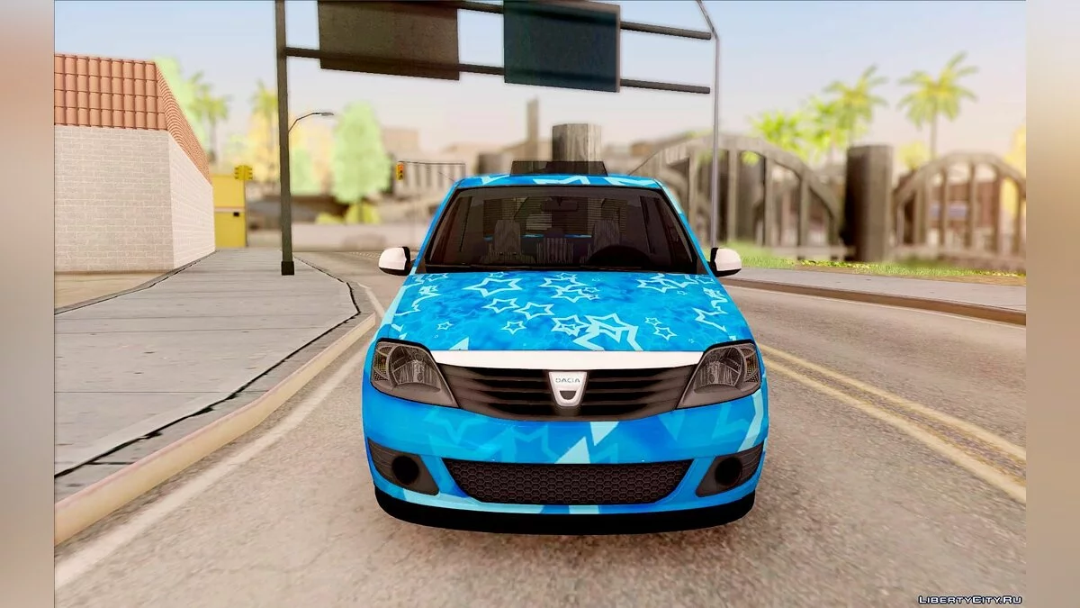Dacia Logan Blue Star / GTA San Andreas
