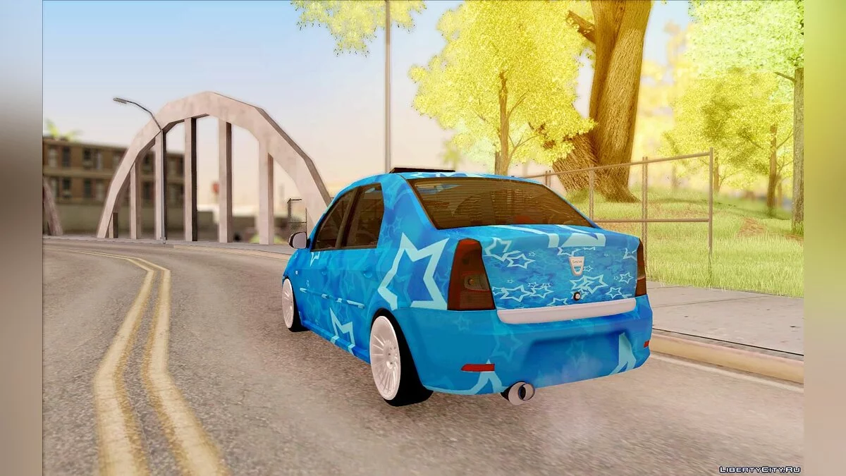 Dacia Logan Blue Star / GTA San Andreas