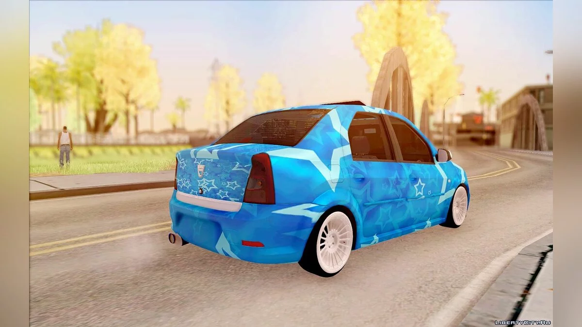 Dacia Logan Blue Star / GTA San Andreas