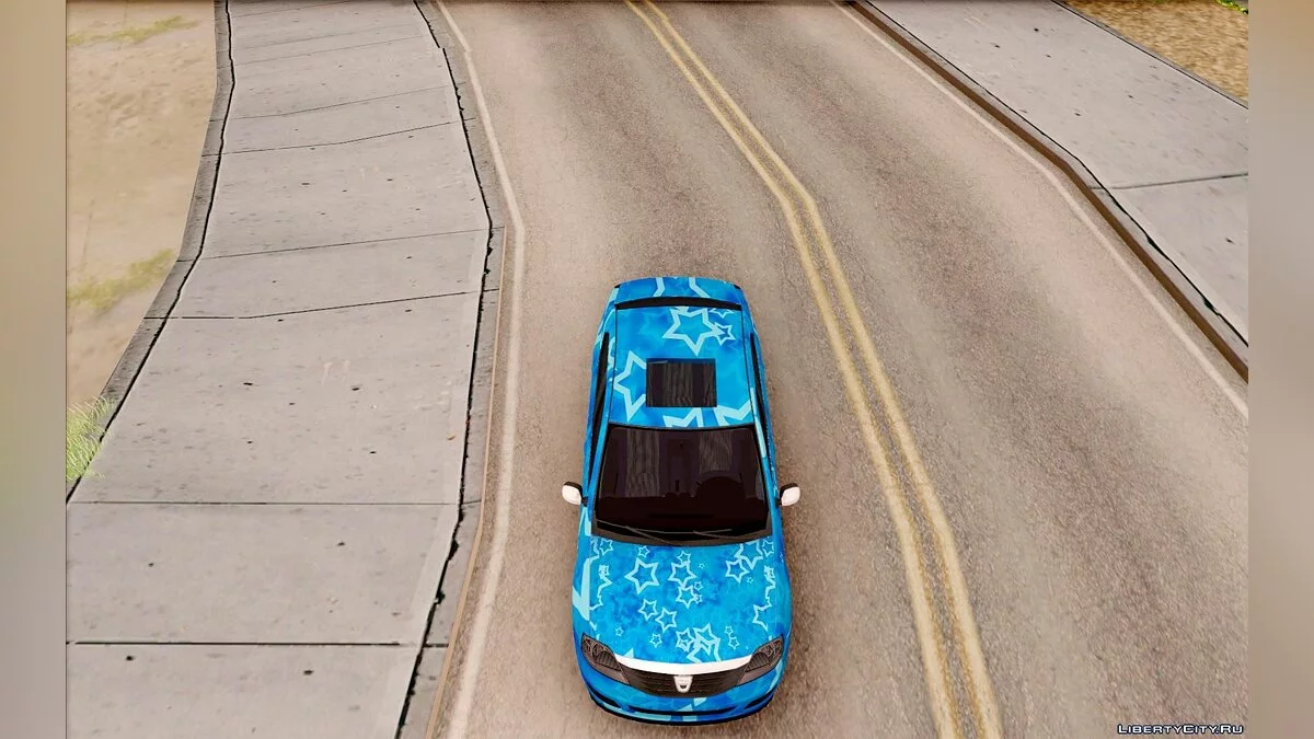 Dacia Logan Blue Star / GTA San Andreas