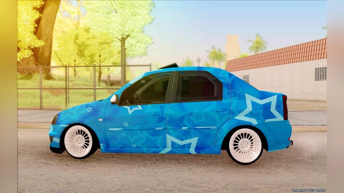 Dacia Logan Blue Star / GTA San Andreas