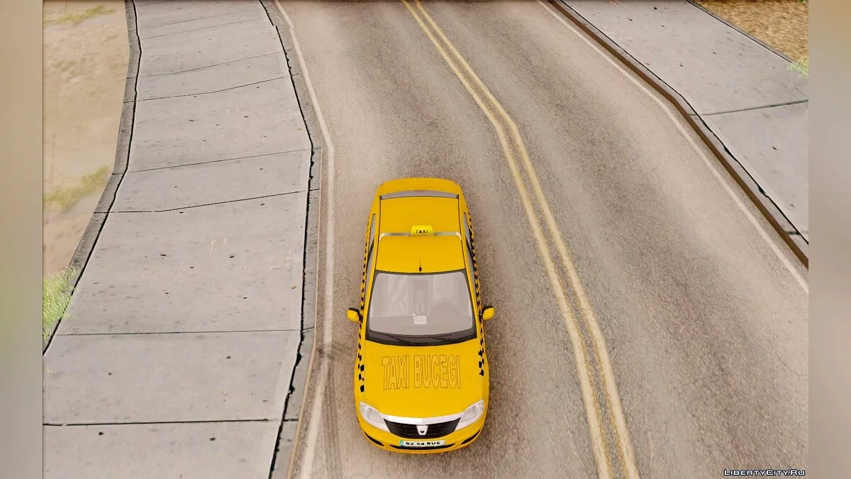 Dacia Logan Taxi Buceg / GTA San Andreas