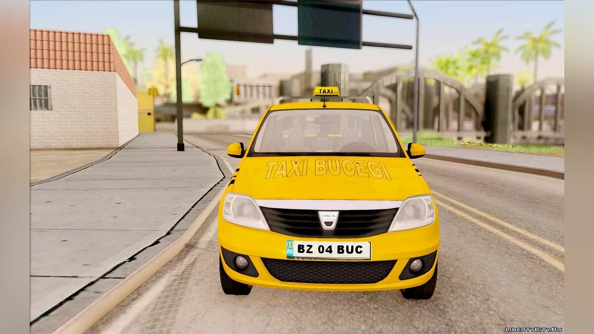 Dacia Logan Taxi Buceg / GTA San Andreas