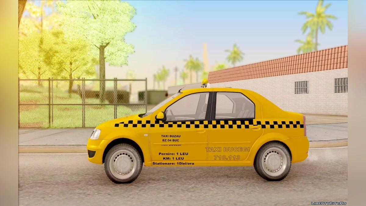 Dacia Logan Taxi Buceg / GTA San Andreas