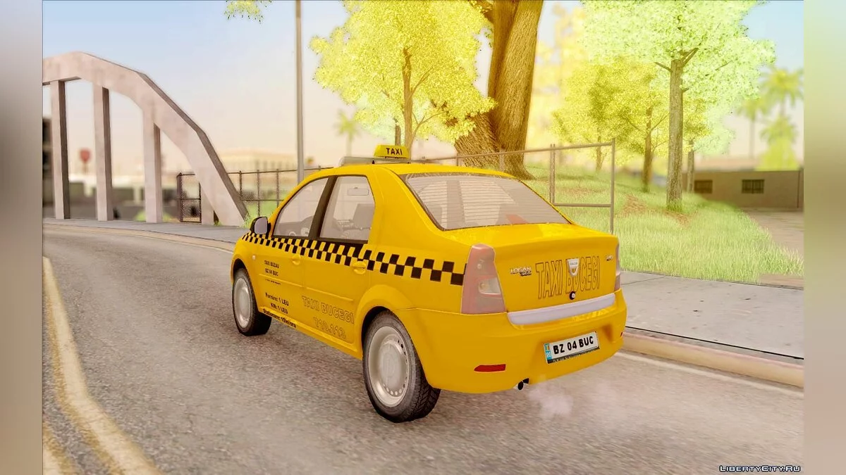 Dacia Logan Taxi Buceg / GTA San Andreas