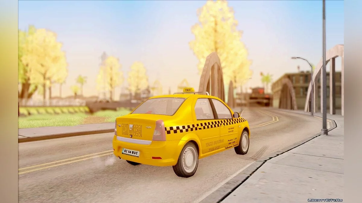 Dacia Logan Taxi Buceg / GTA San Andreas