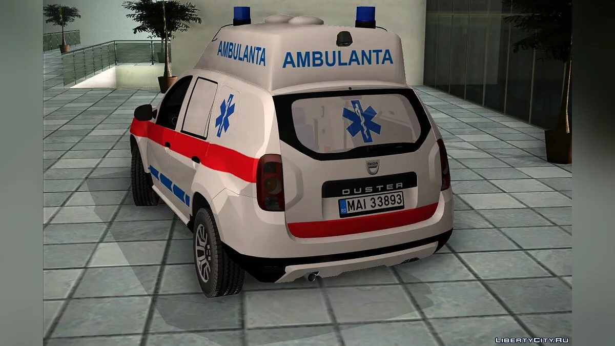 2018 Dacia Duster Ambulanta / GTA San Andreas