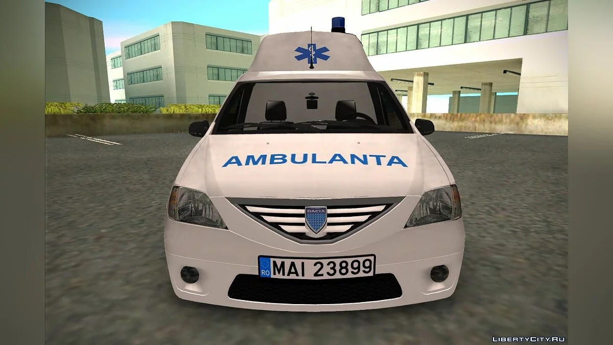 Dacia Logan MCV Ambulanta / GTA San Andreas