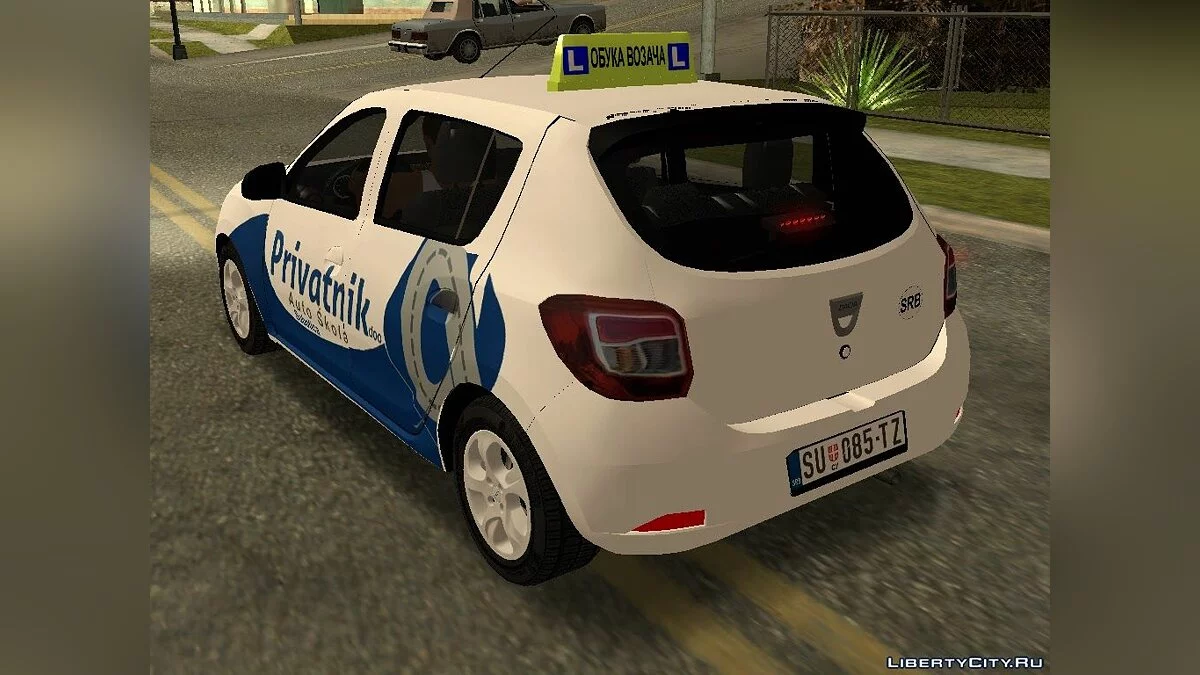 Dacia Sandero Privatnik Auto Škola / GTA San Andreas