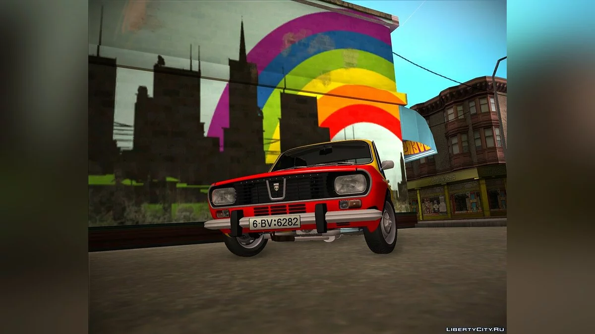 Dacia 1300 (1978) -  Рестайлинг сентенарио 2018 / GTA San Andreas
