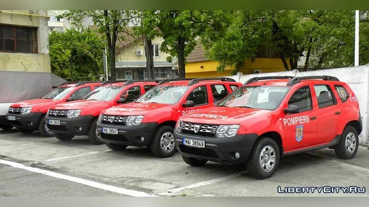 2016 Dacia Duster Pompierii / GTA San Andreas