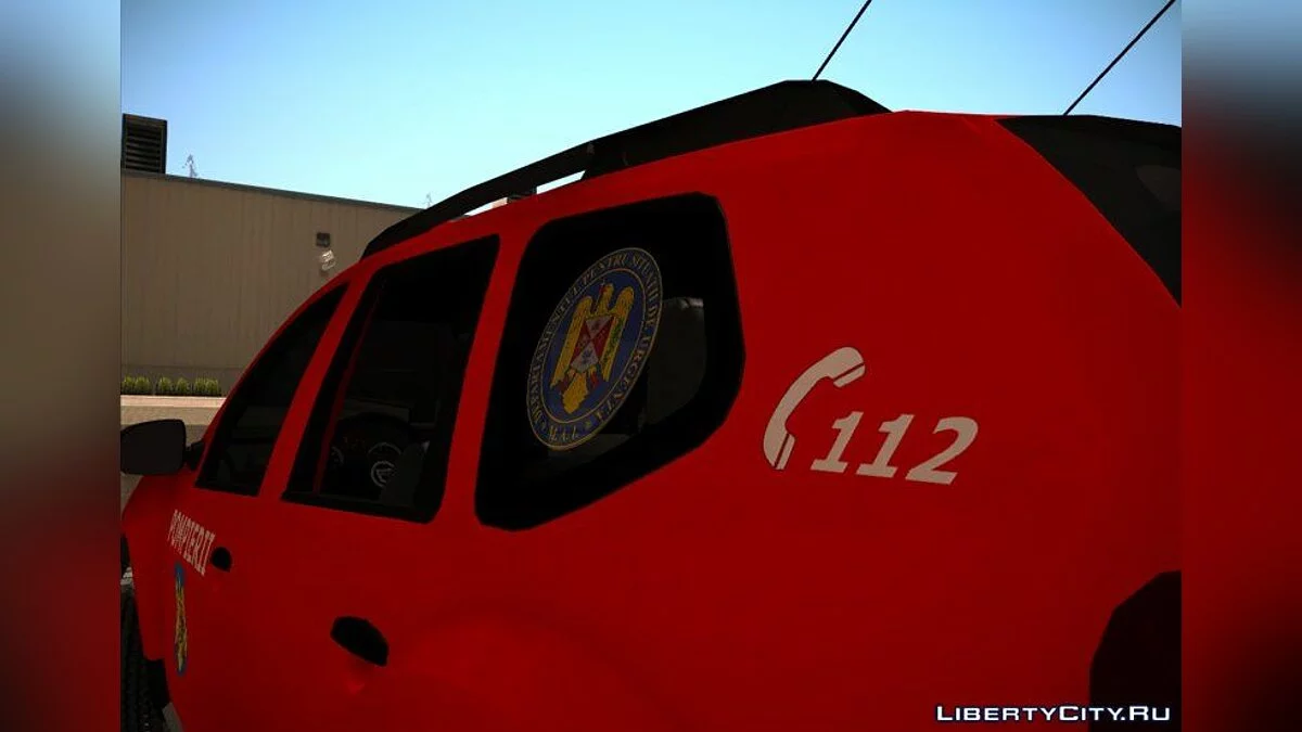 2016 Dacia Duster Pompierii / GTA San Andreas
