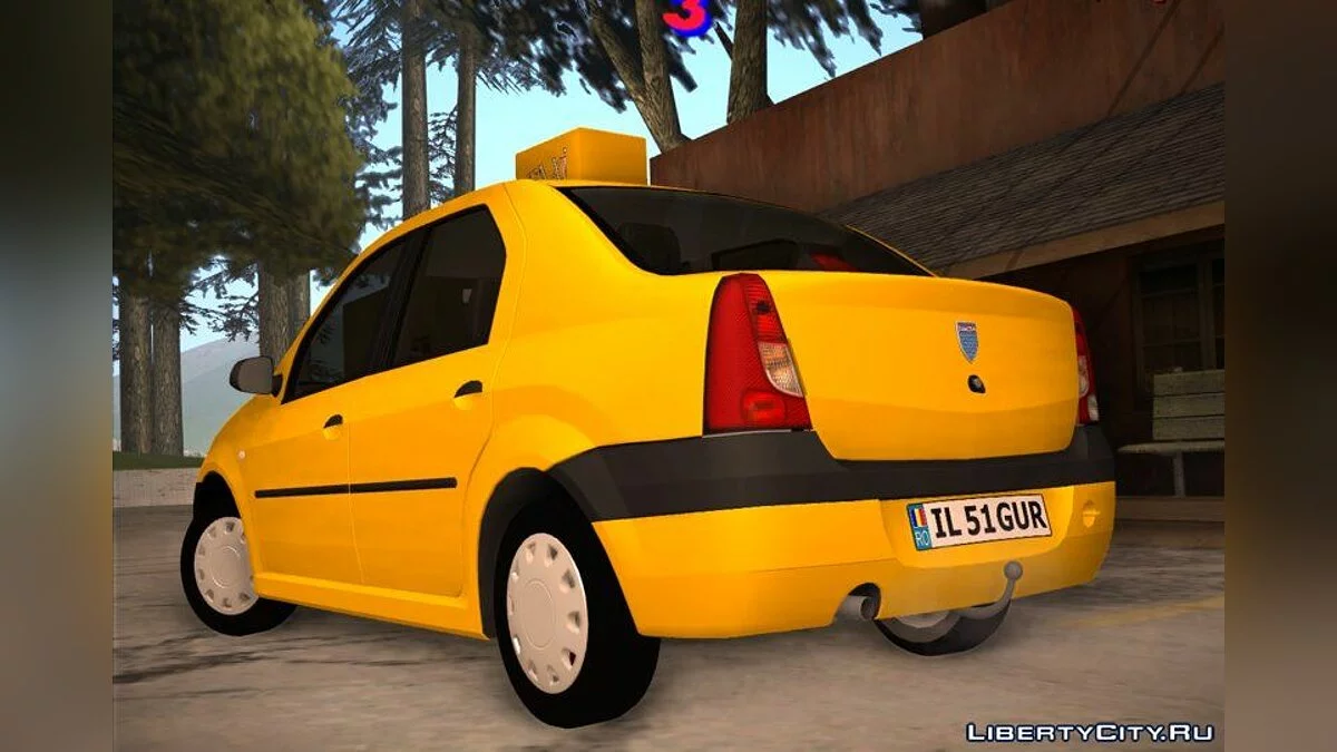 Dacia Logan 2004 | Такси / GTA San Andreas