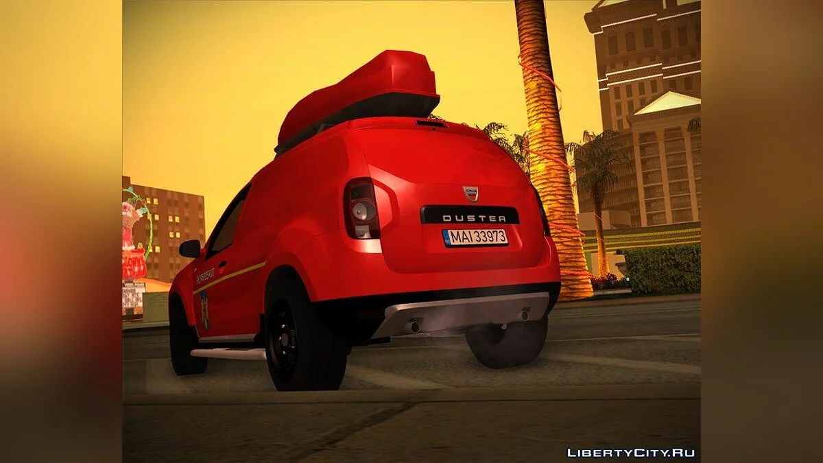 2010 Dacia Duster - Пожарная служба / GTA San Andreas