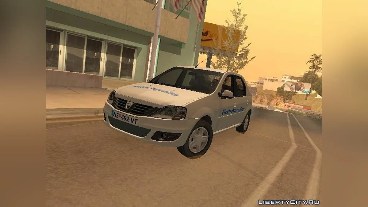 Dacia Logan 1.6 ElektroVojvodina / GTA San Andreas