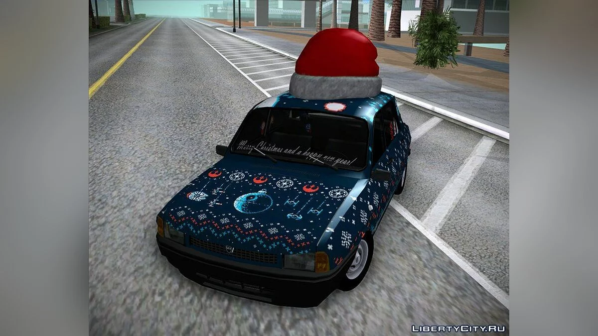 Dacia 1310 CN3 - Рождественское издание / GTA San Andreas