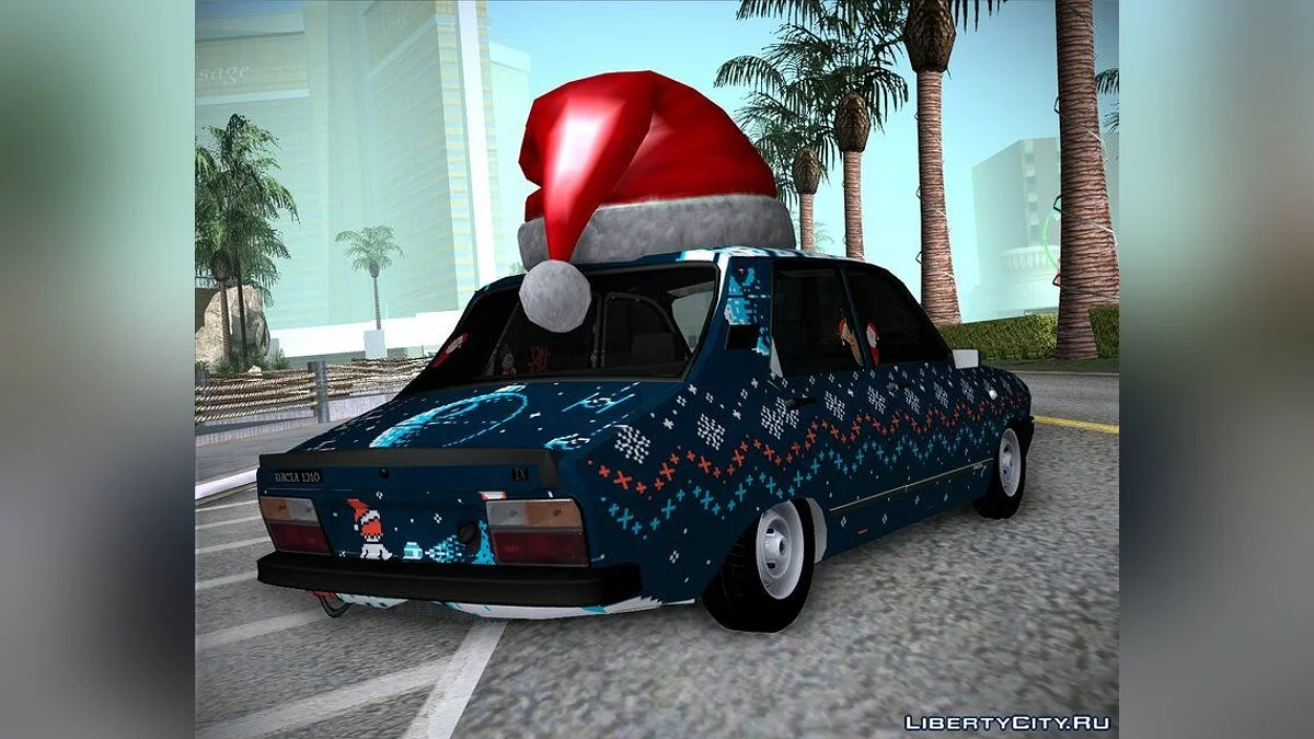 Dacia 1310 CN3 - Рождественское издание / GTA San Andreas