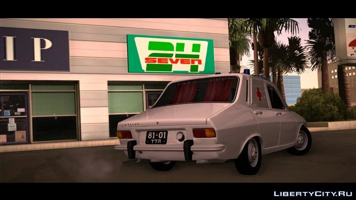 1971 Dacia 1300 - Советская медицинская служба (Скорая помощь) / GTA San Andreas