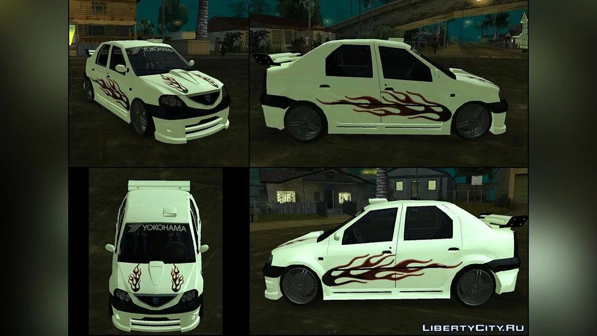 Тюнингованный Dacia Logan / GTA San Andreas