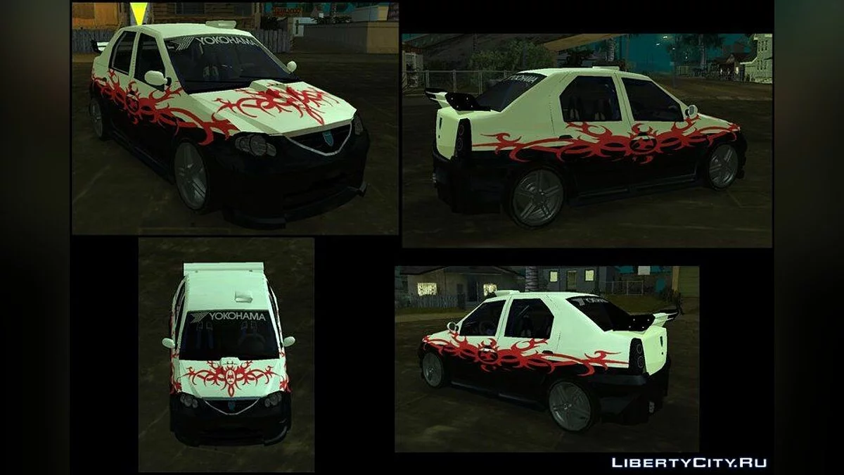 Тюнингованный Dacia Logan / GTA San Andreas