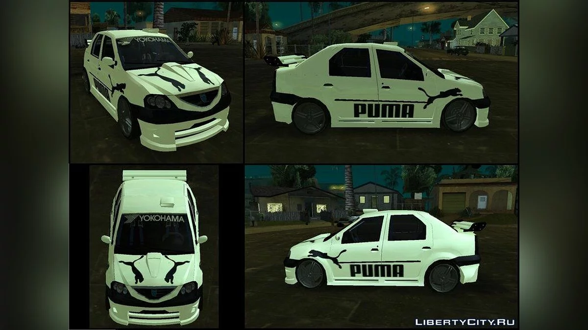 Тюнингованный Dacia Logan / GTA San Andreas