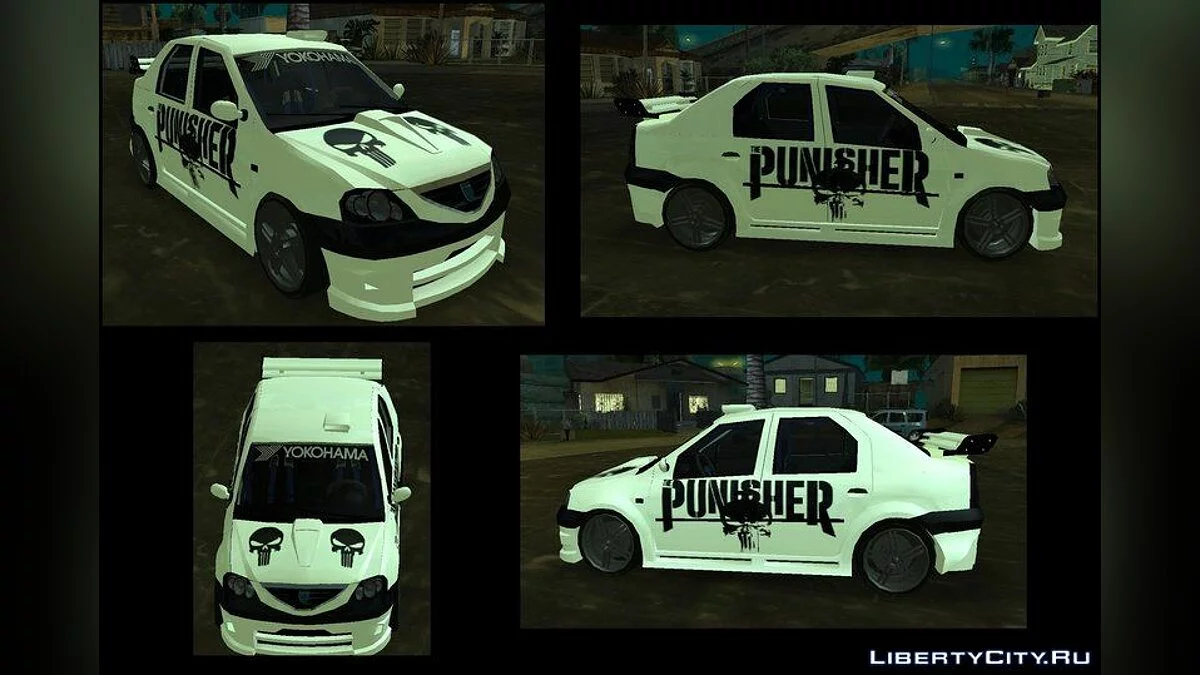 Тюнингованный Dacia Logan / GTA San Andreas