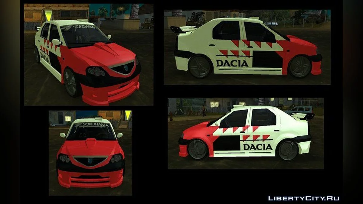 Тюнингованный Dacia Logan / GTA San Andreas