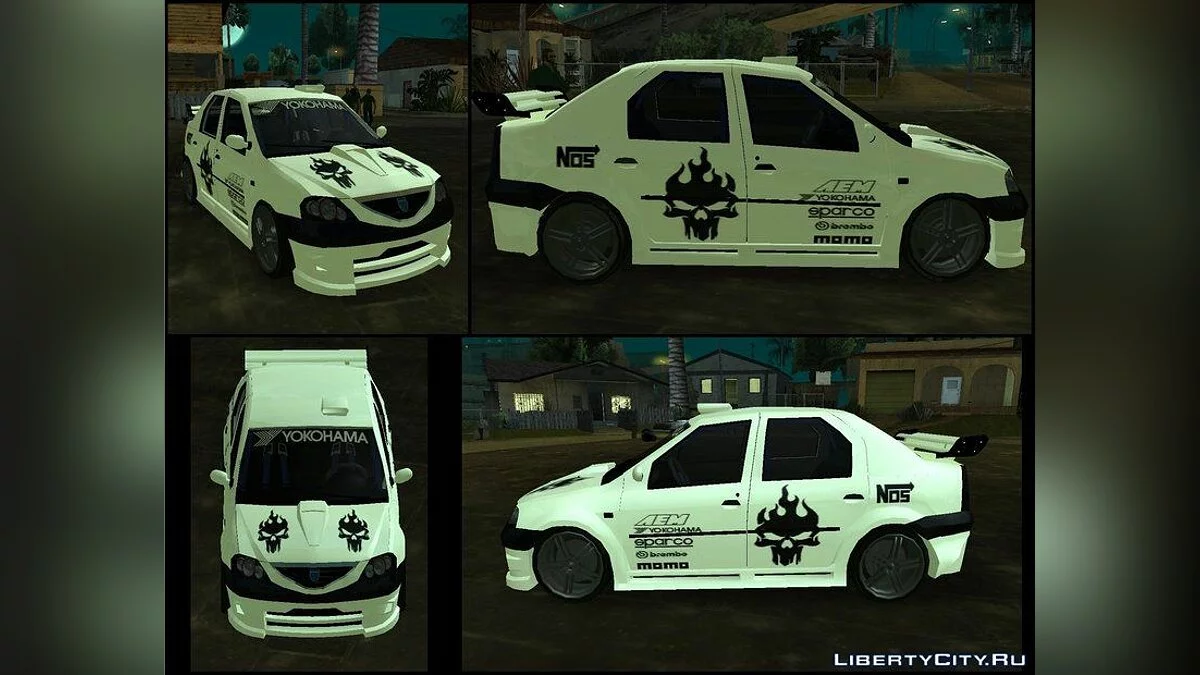 Тюнингованный Dacia Logan / GTA San Andreas
