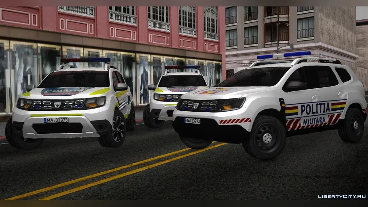 2020 Dacia Duster - Politia Romana / GTA San Andreas