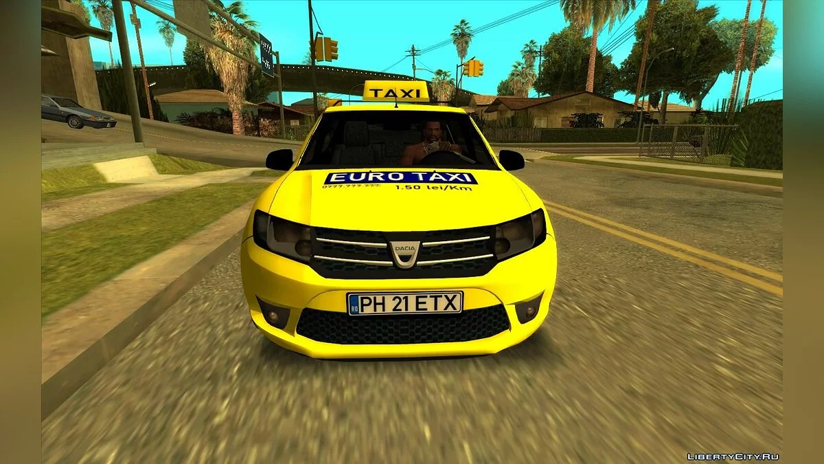 Dacia Sandero EuroTAXI / GTA San Andreas